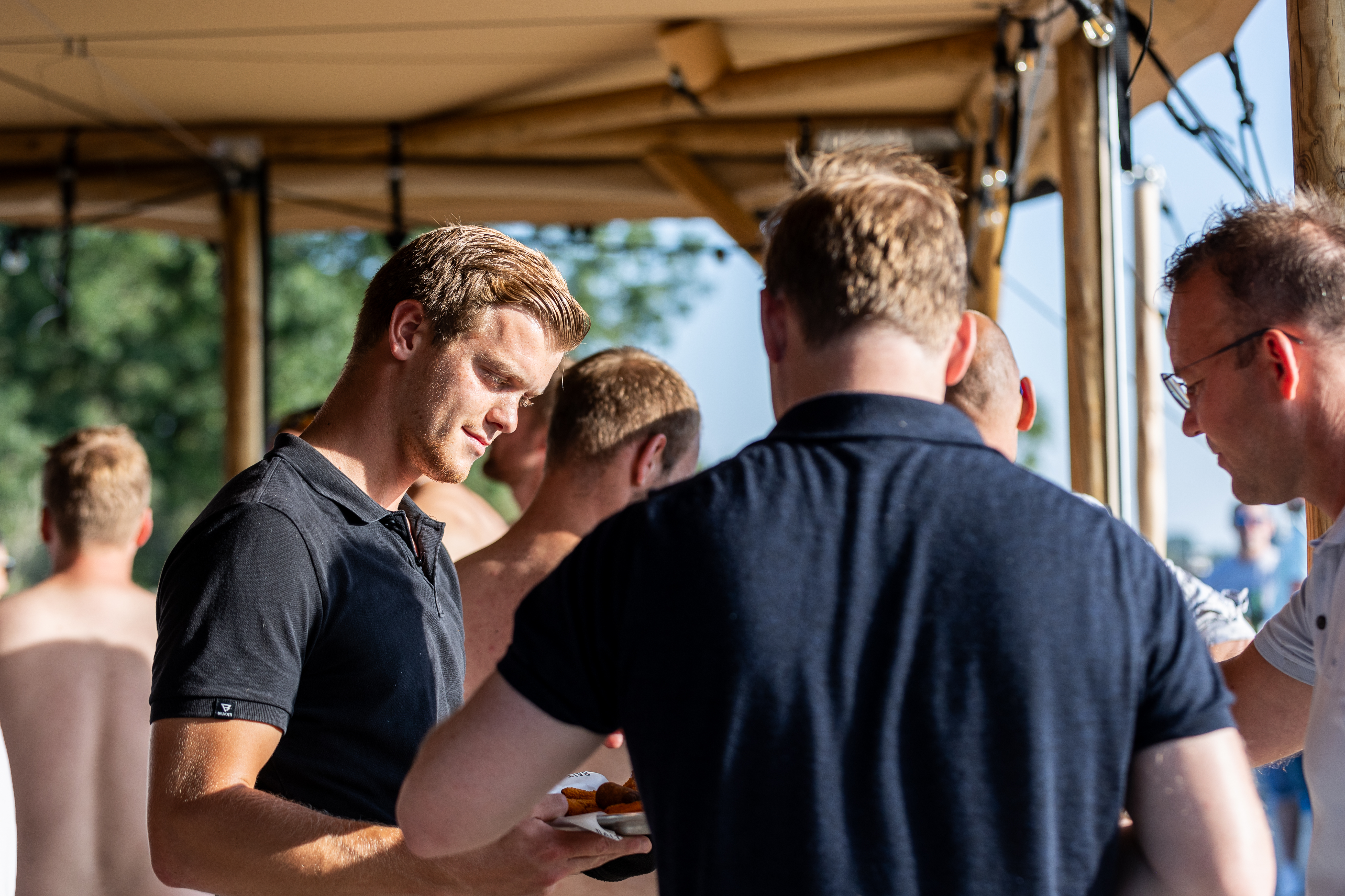 Informeel samenzijn bij Paviljoen Salt