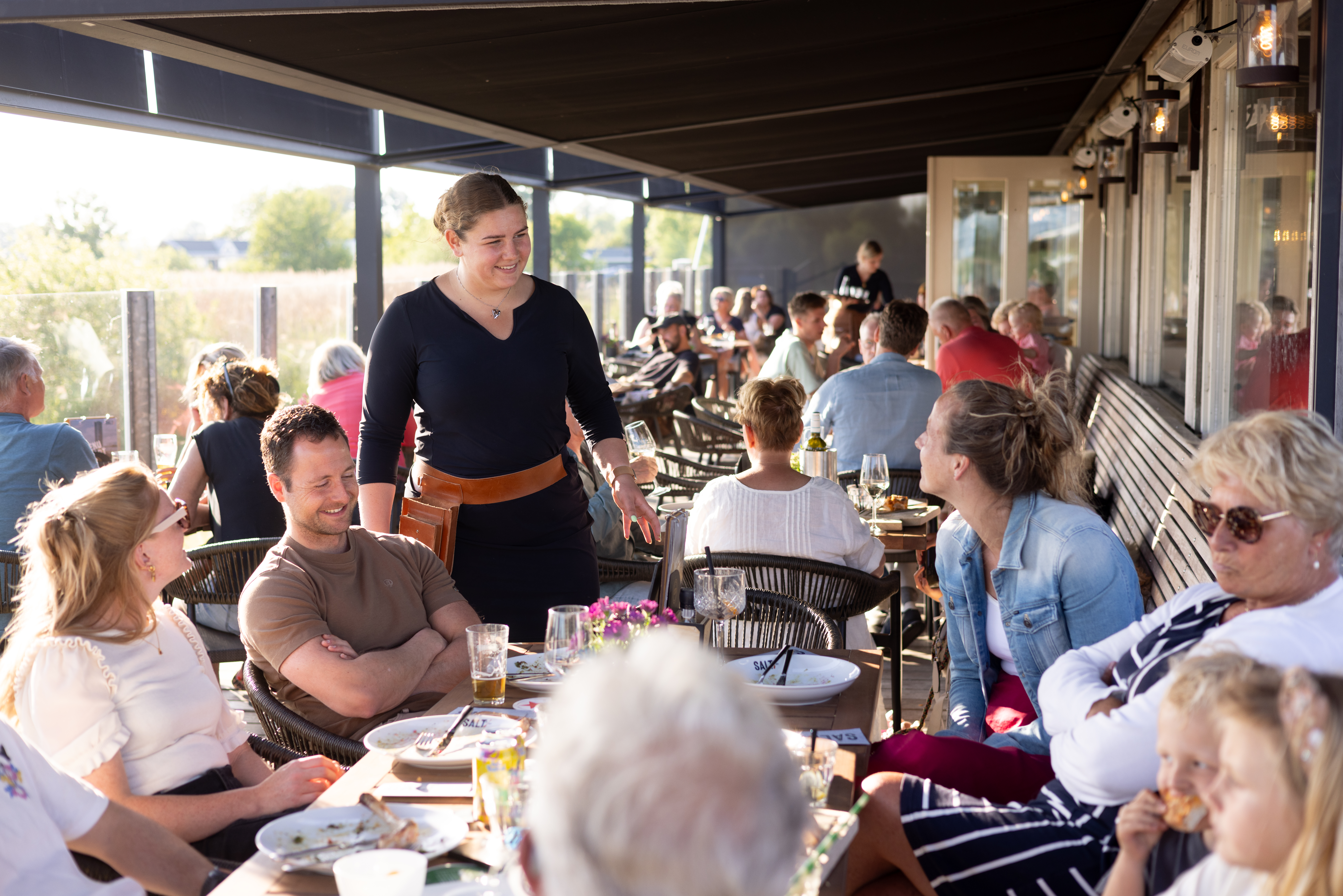 Groepsdiner bij Paviljoen Salt