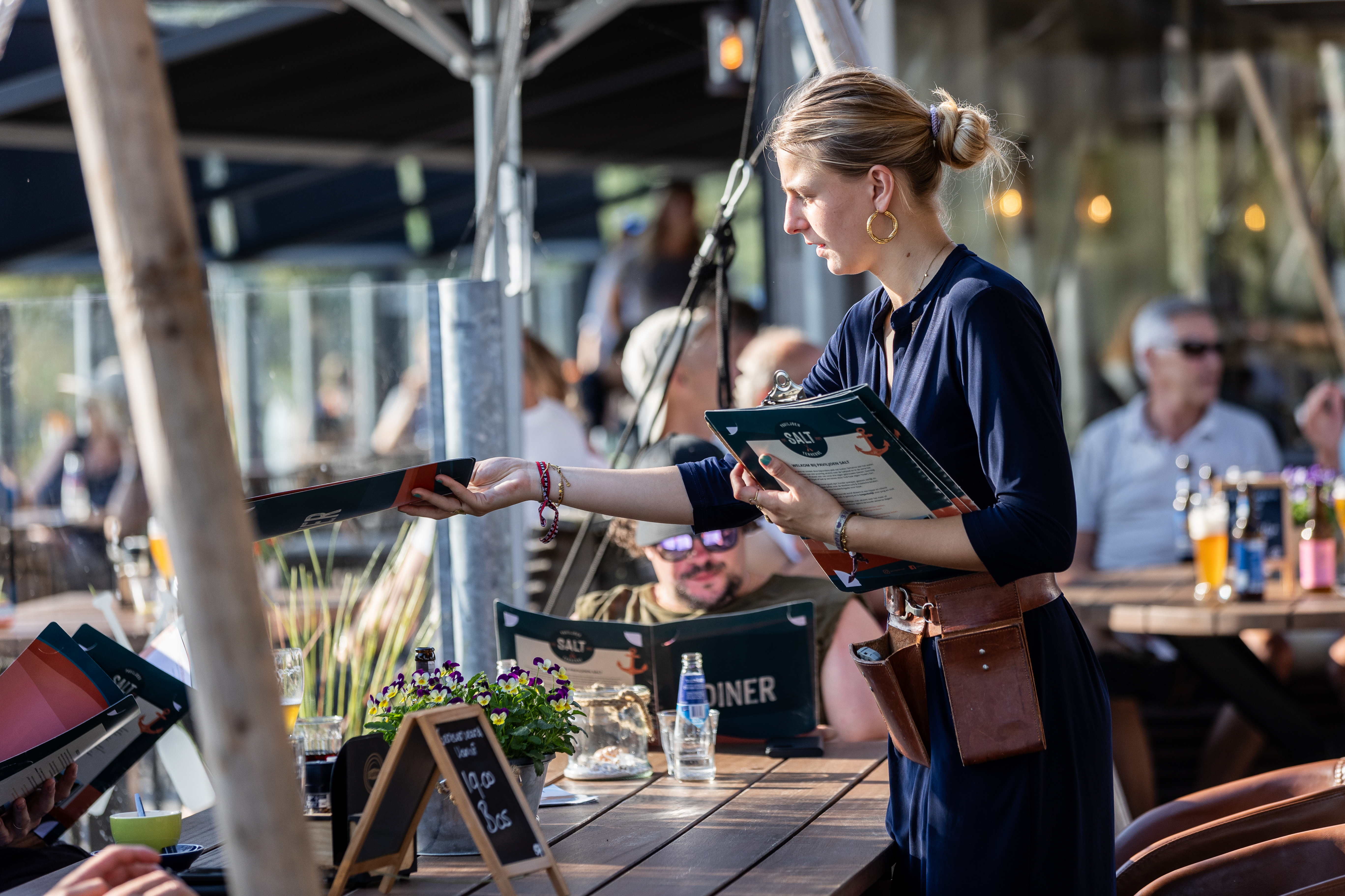 Groepsdiner bij Paviljoen Salt
