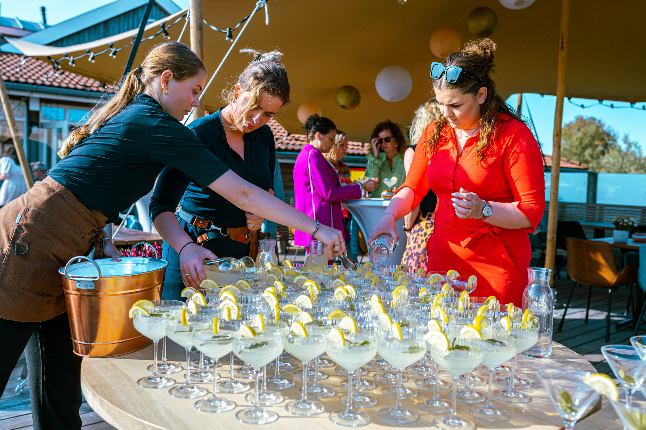 Bedrijfsevent bij Paviljoen Salt